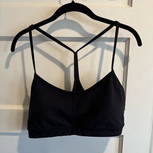 Lululemon Flow Y Bra *Nulu — Black — Size 14